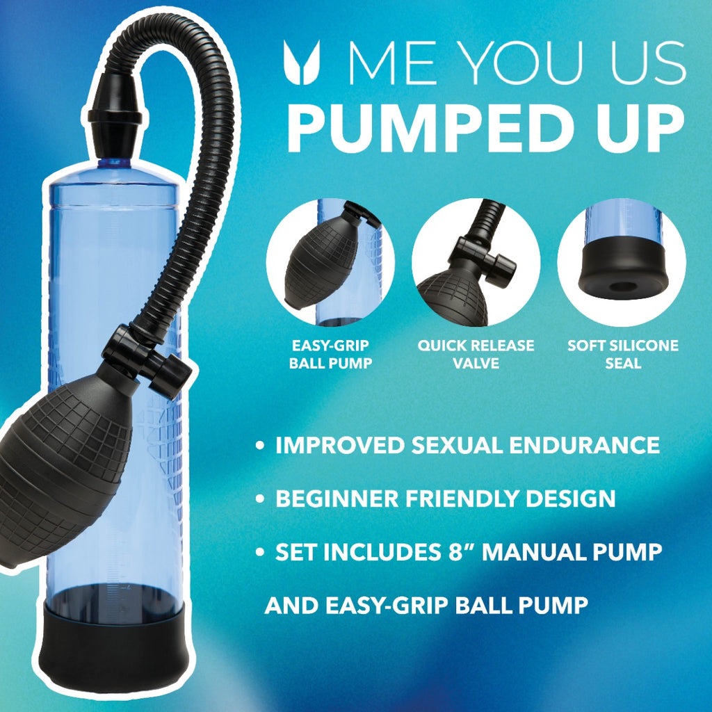 Me You Us Pumped Up Blue