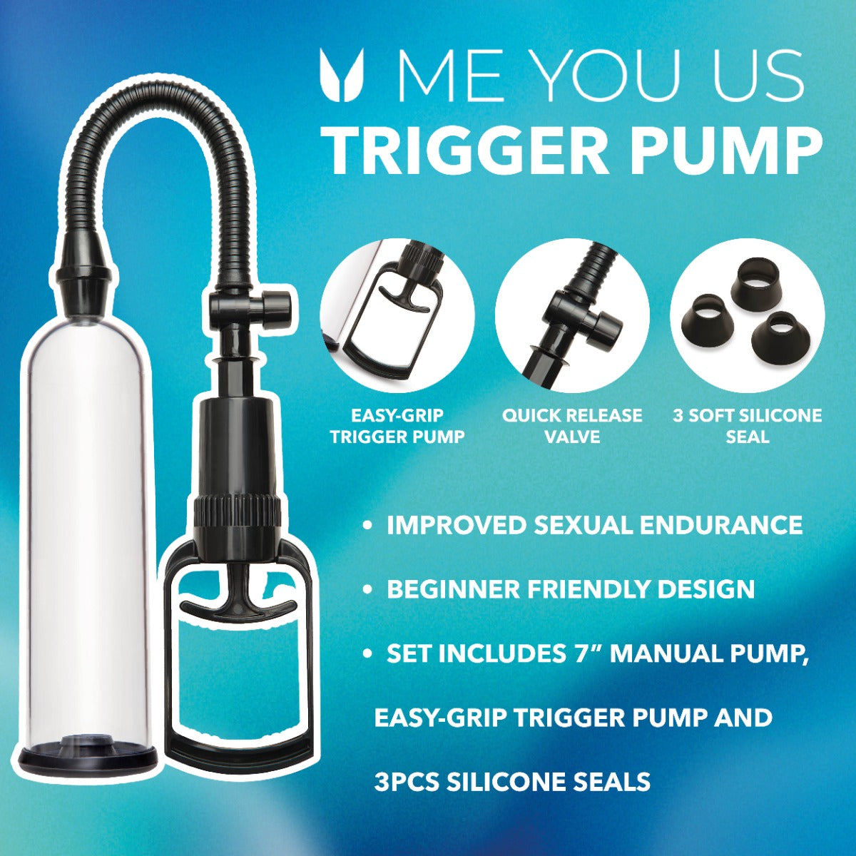 Me You Us Trigger Suction Penis Pump