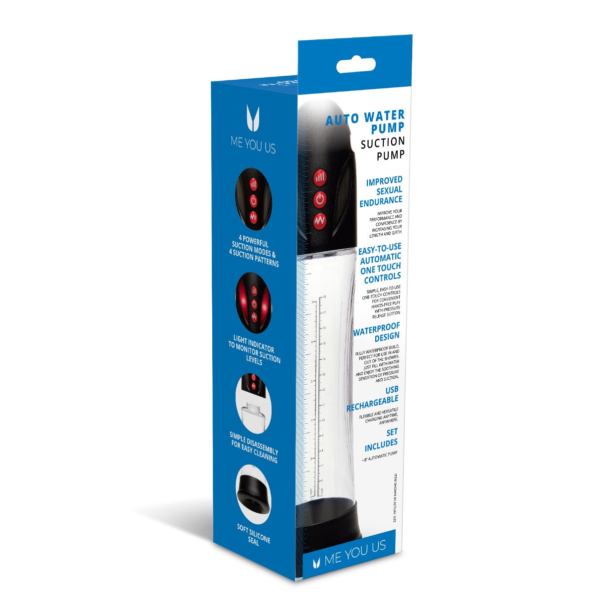 Me You Us Auto Water Suction Penis Pump