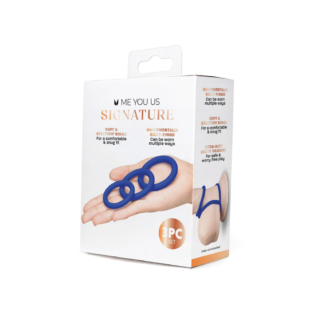 Me You Us Signature The Chubby 3 Ring Set