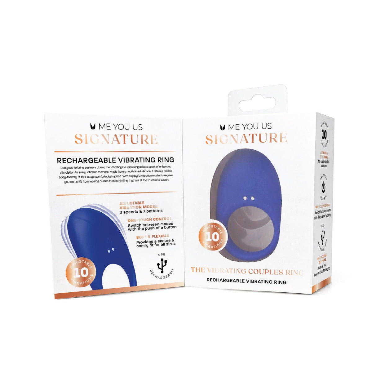 Me You Us Signature The Vibrating Couples Ring