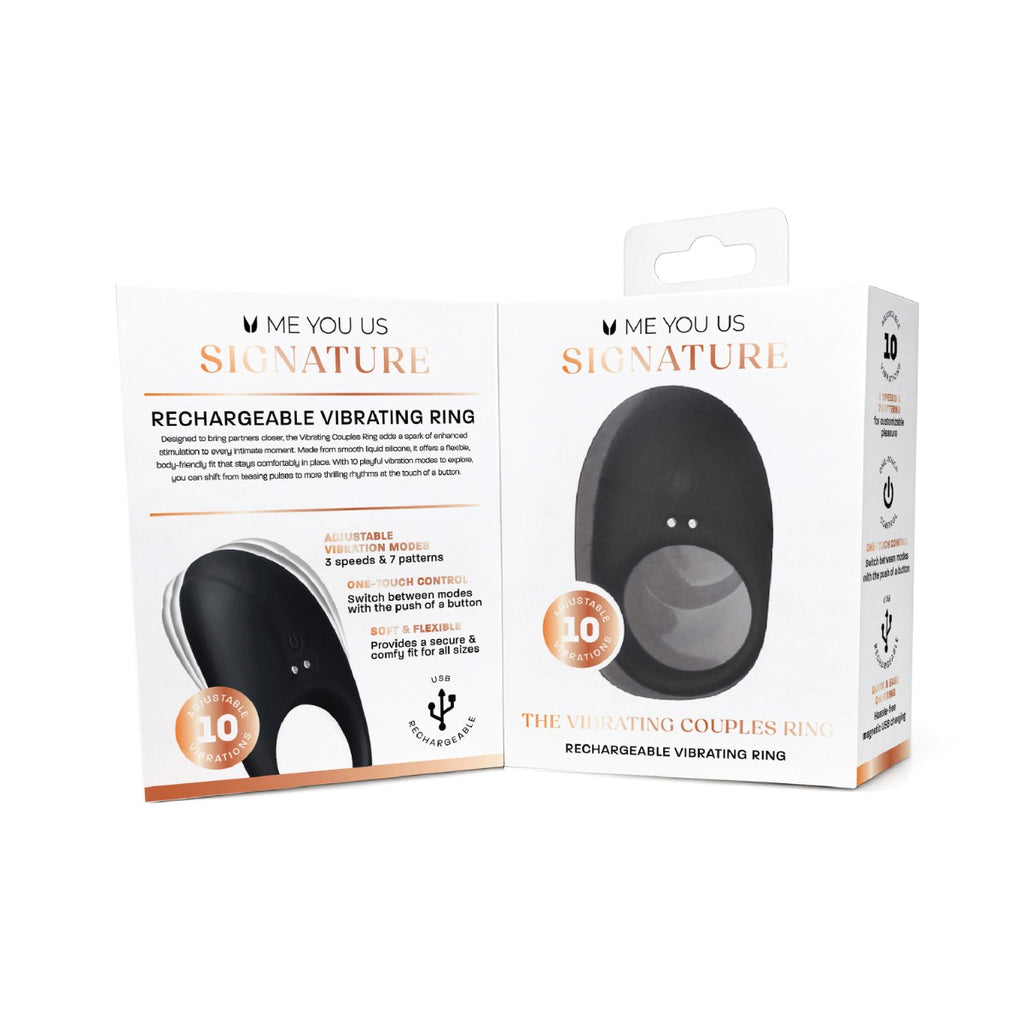 Me You Us Signature The Vibrating Couples Ring
