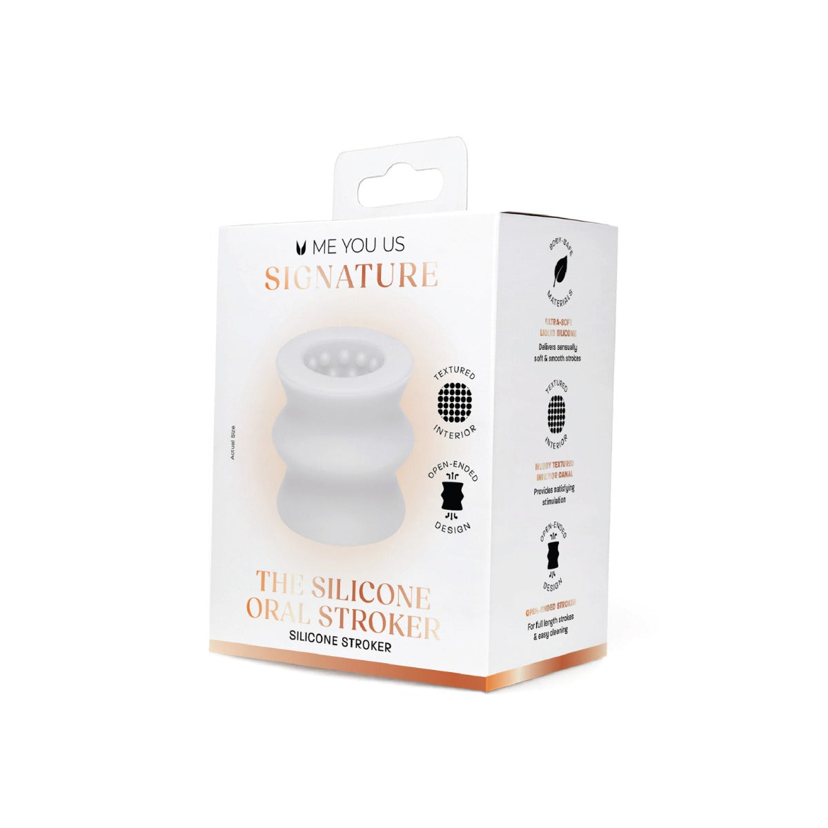 Me You Us Signature The Silicone Oral Stroker