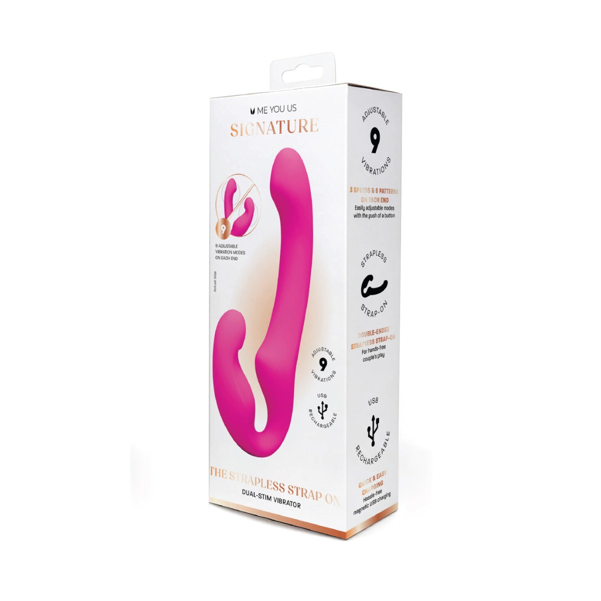 Me You Us Signature The Strapless Strap On