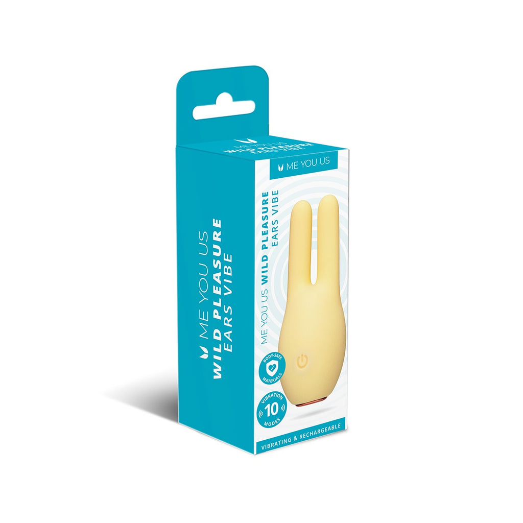 Me You Us Wild Pleasure Ears Vibrator Yellow