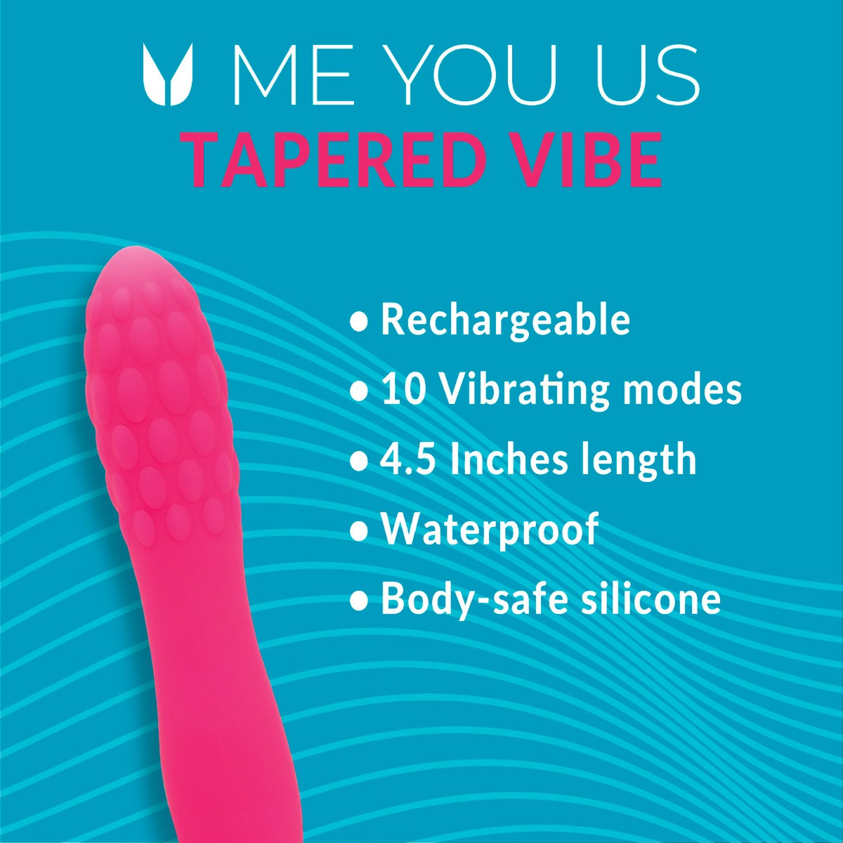 Me You Us Tapered Bullet Vibrator