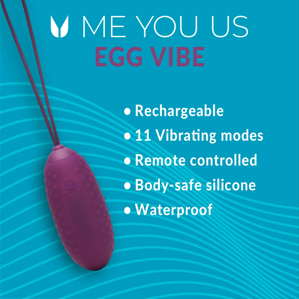 Me You Us Wireless Egg Vibrator