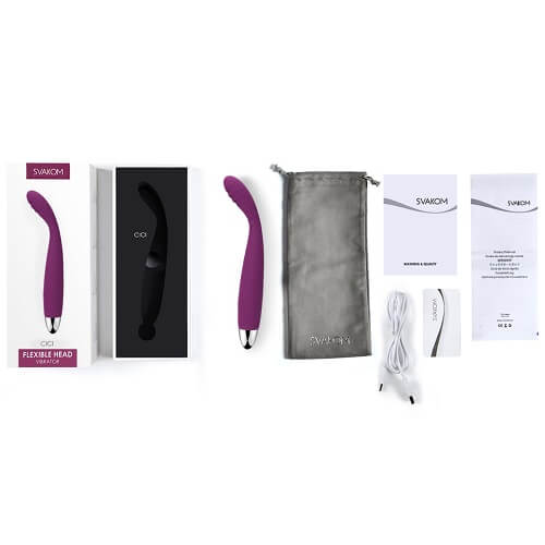 Cici Flexible Head Vibrator Violet