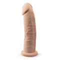 9 inch Realistic Girthy Silicone Dual Density Dildo with Suction Cup