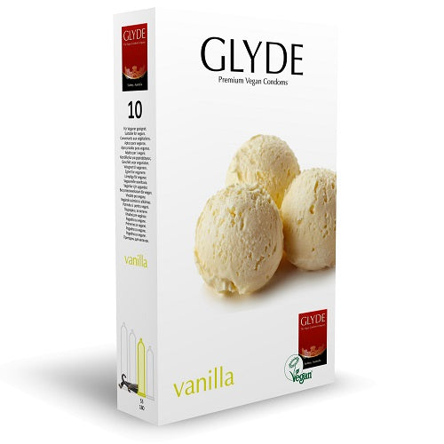 Ultra Vanilla Flavour Vegan Condoms 10 Pack