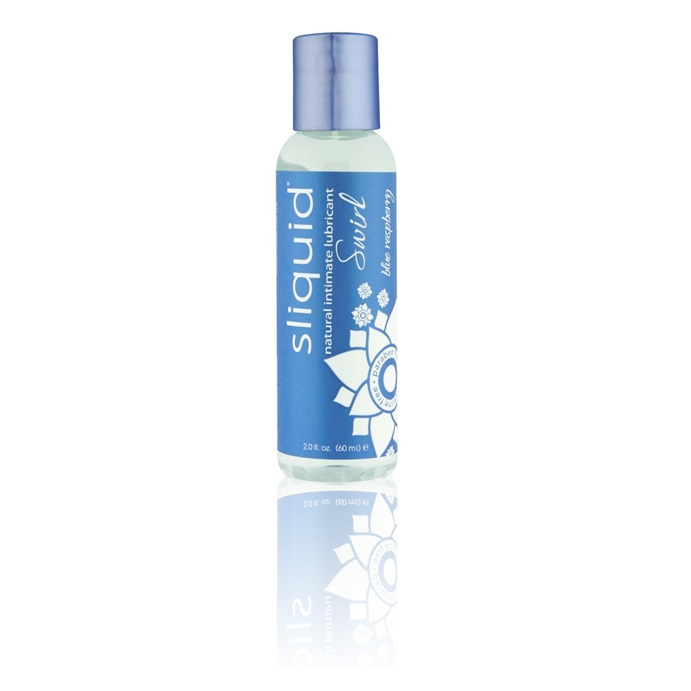 Naturals Swirl Flavoured Lubricants-Blue Raspberry 59ml