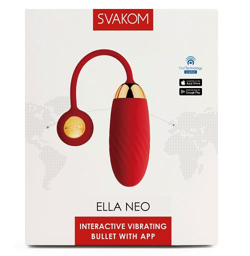 Ella Neo Interactive App Controlled Vibrating Egg