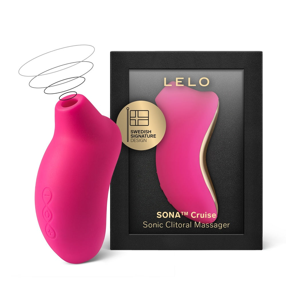 Sona Cruise Clitoral Massager Cerise