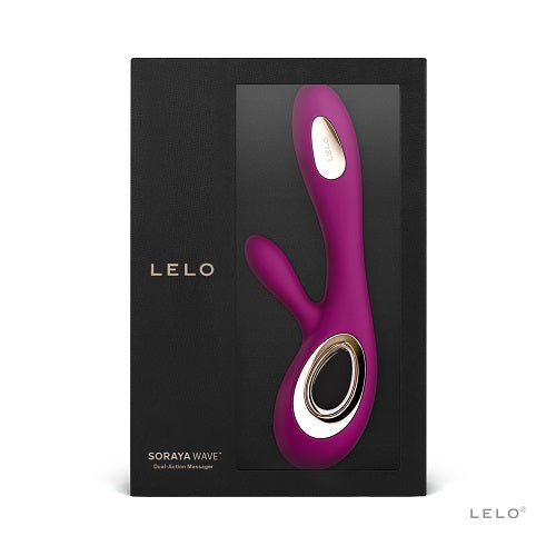 Soraya Wave Dual Action Vibrator Deep Rose