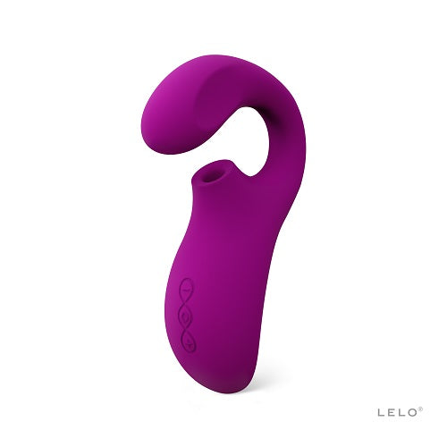 Enigma Dual Stimulation Sonic Massager Deep Rose
