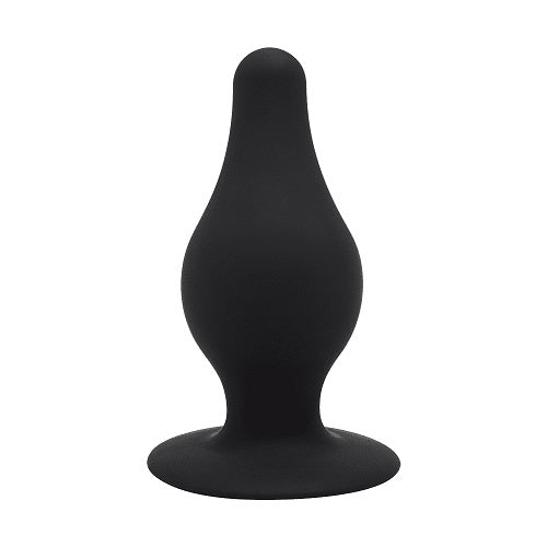Dual Density Tapered Silicone Butt Plug Medium
