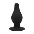 Dual Density Tapered Silicone Butt Plug Medium