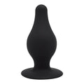 Dual Density Tapered Silicone Butt Plug Large