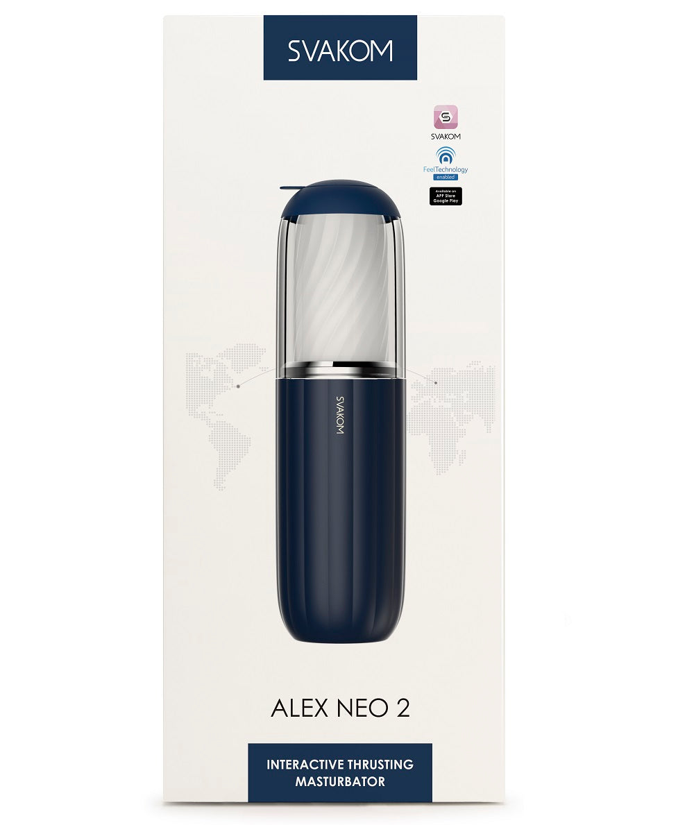 Alex Neo 2 Interactive App Controlled Thrusting Male Masturbator