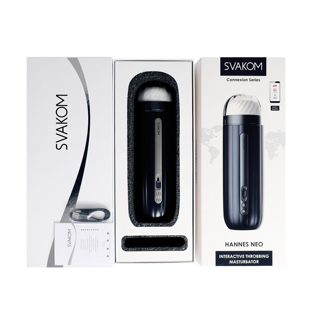 Hannes Neo Heat Vibrating Male Masturbator