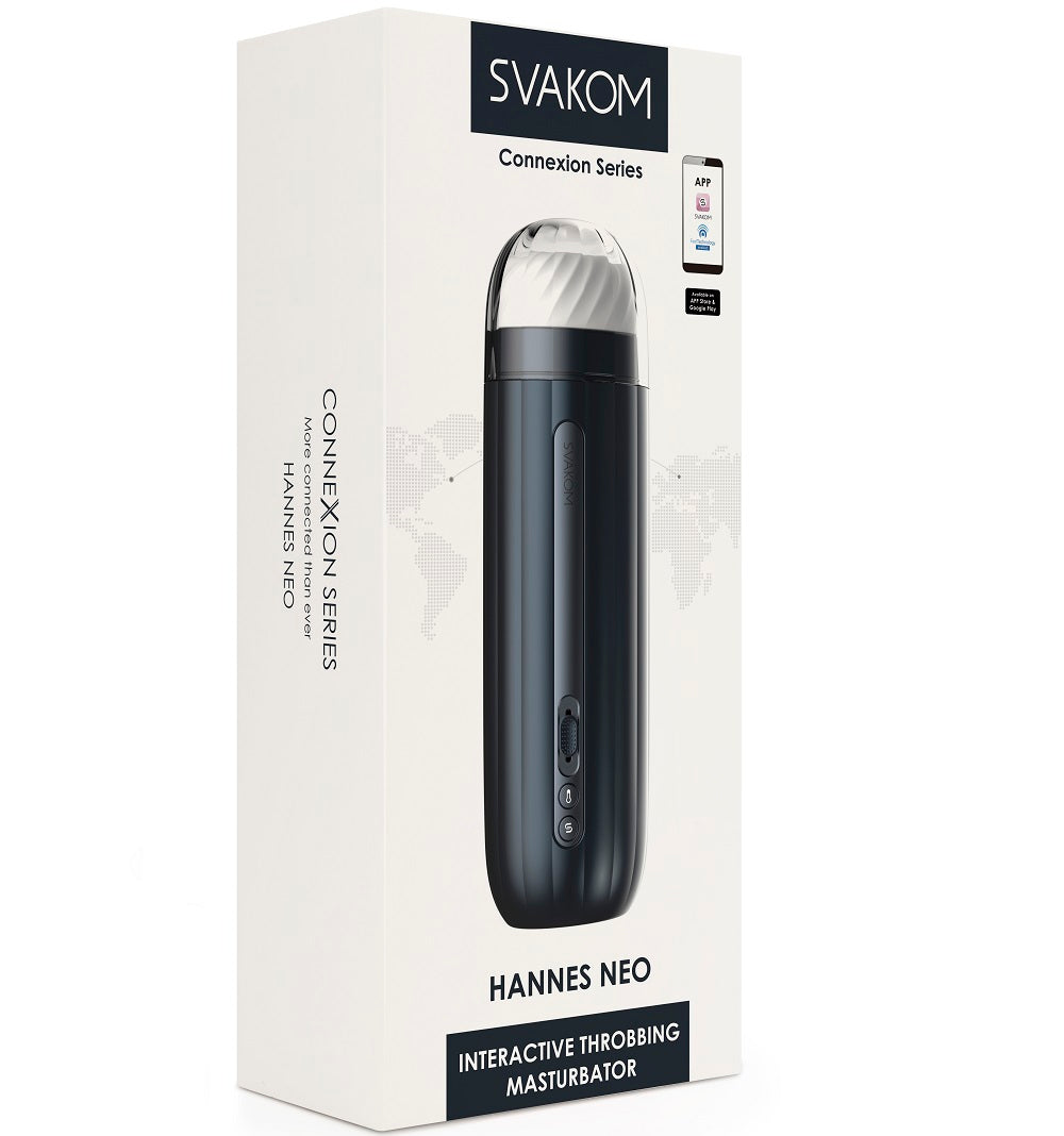 Hannes Neo Heat Vibrating Male Masturbator