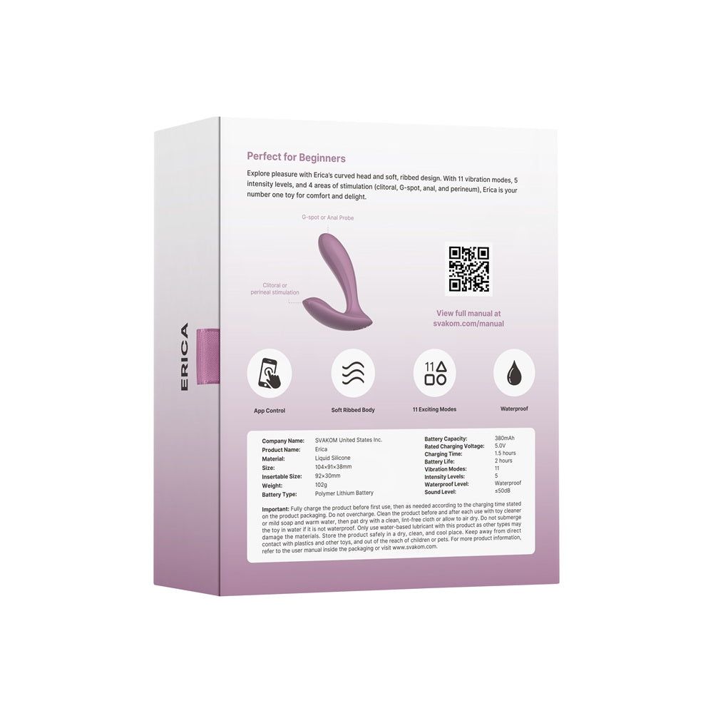 Erica Wearable Vibrator with App Control