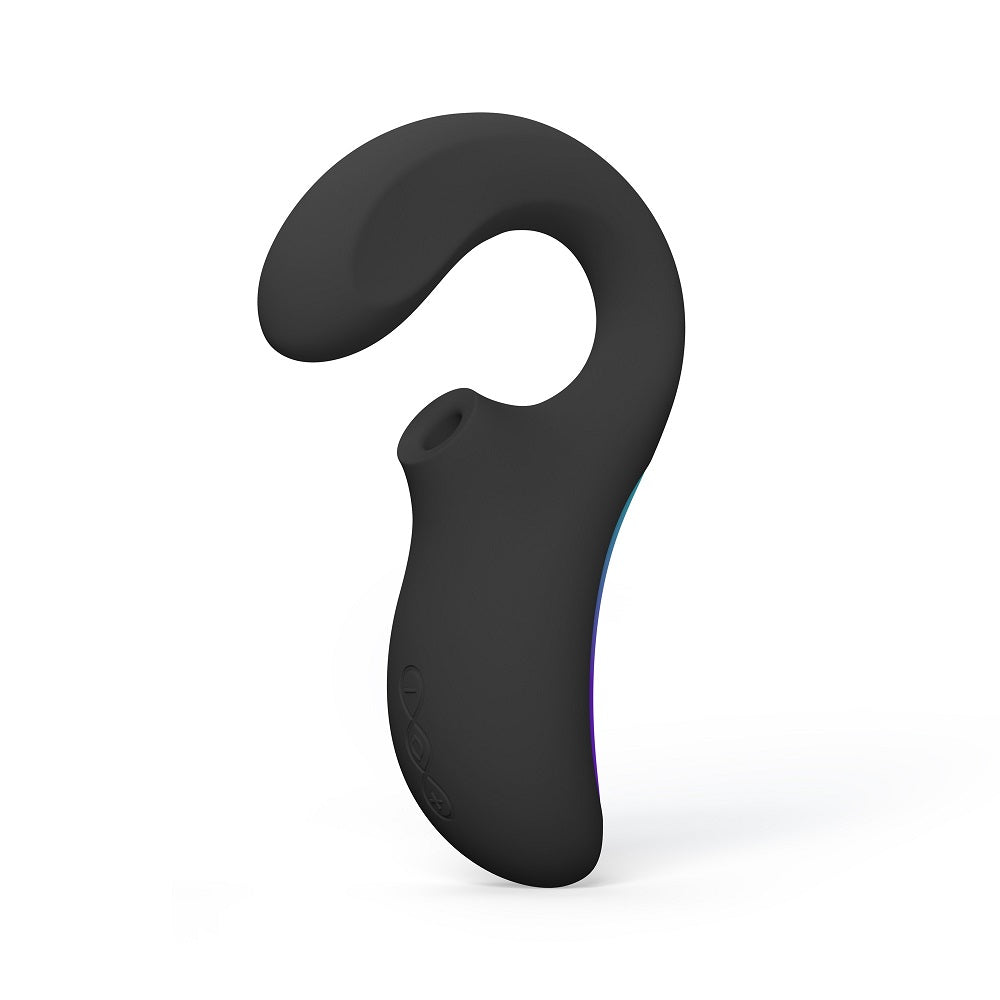 Enigma Wave Dual Stimulation Sonic Massager Black