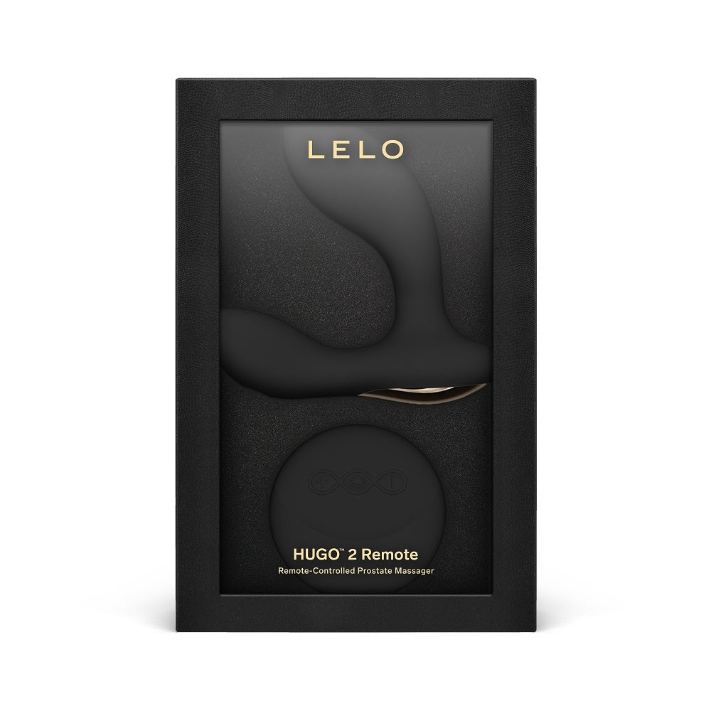 Hugo 2 Remote Controlled Prostate Massager Black