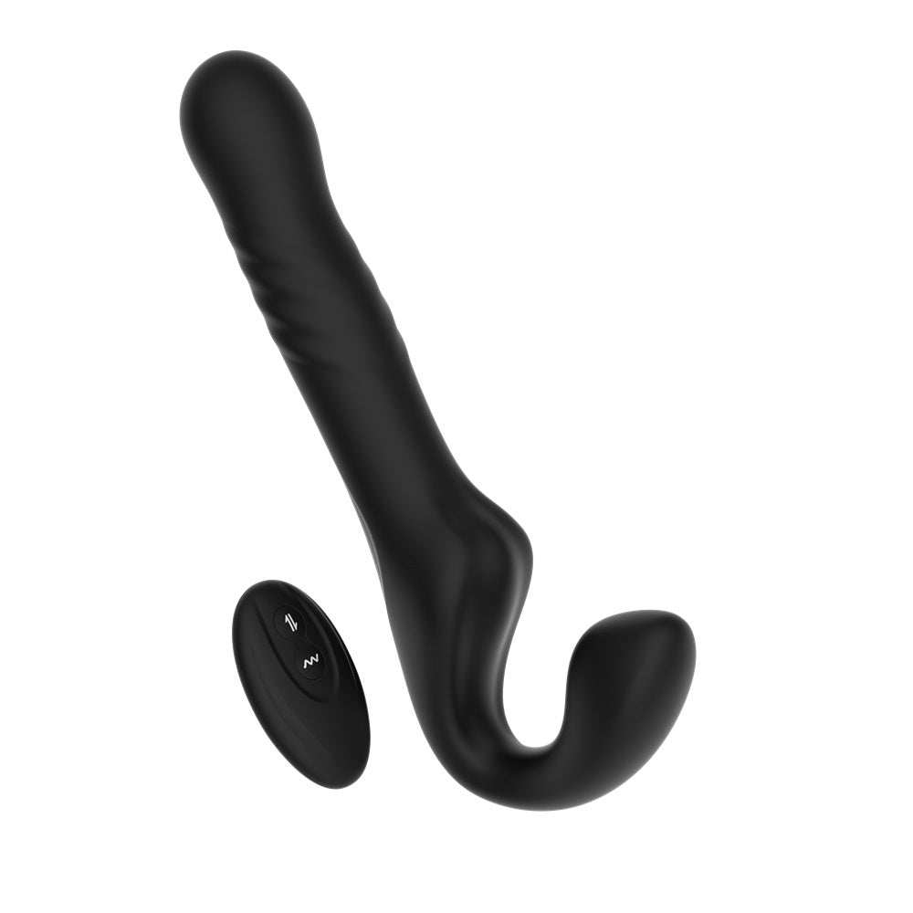 Surge Remote Thrusting & Vibrating Strapless Strap On