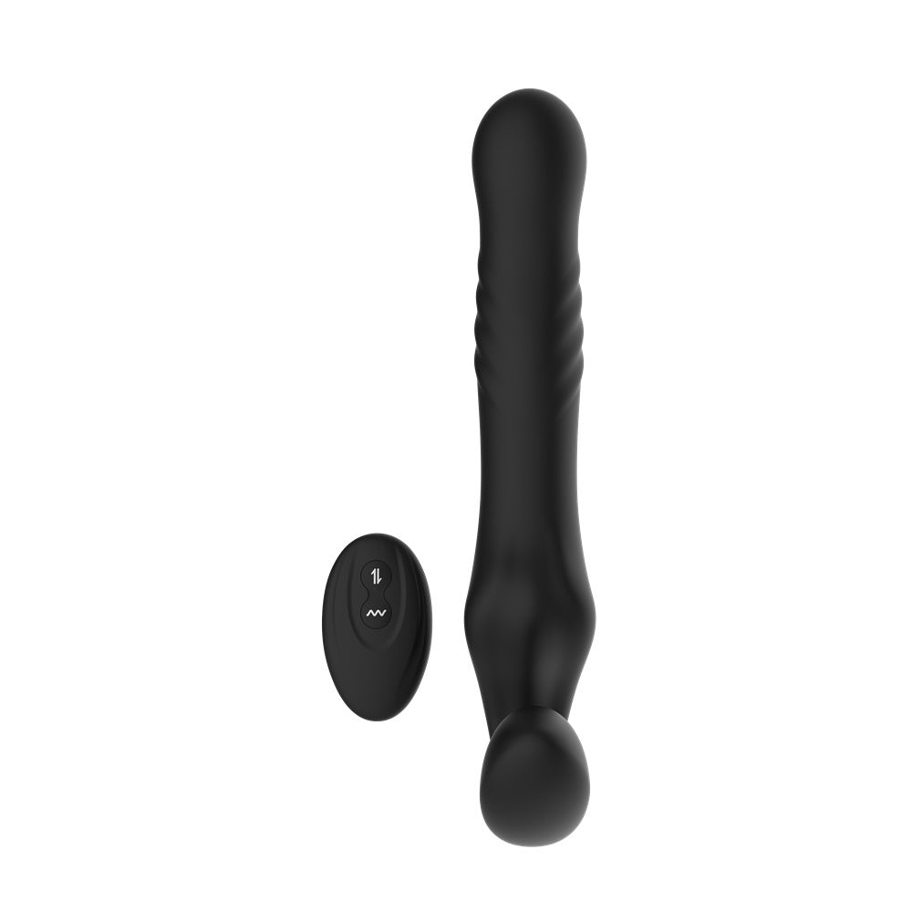 Surge Remote Thrusting & Vibrating Strapless Strap On