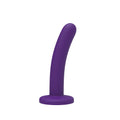 Silk Curved Silicone Dildo 5 Inch