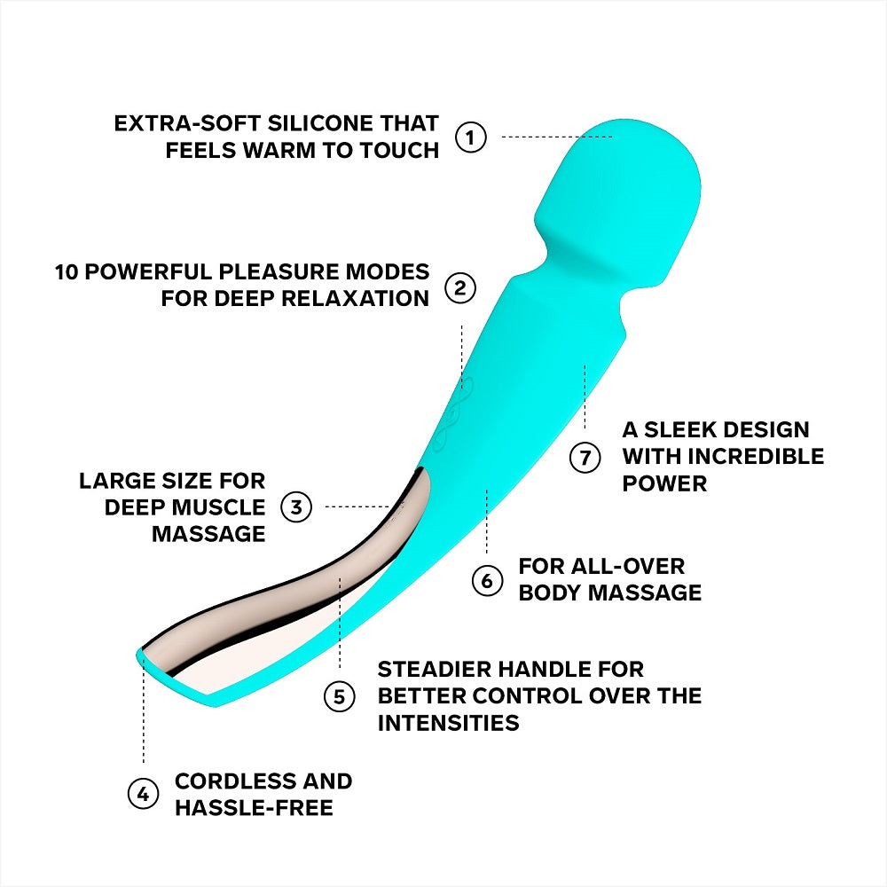 Smart Wand 2 Large Aqua