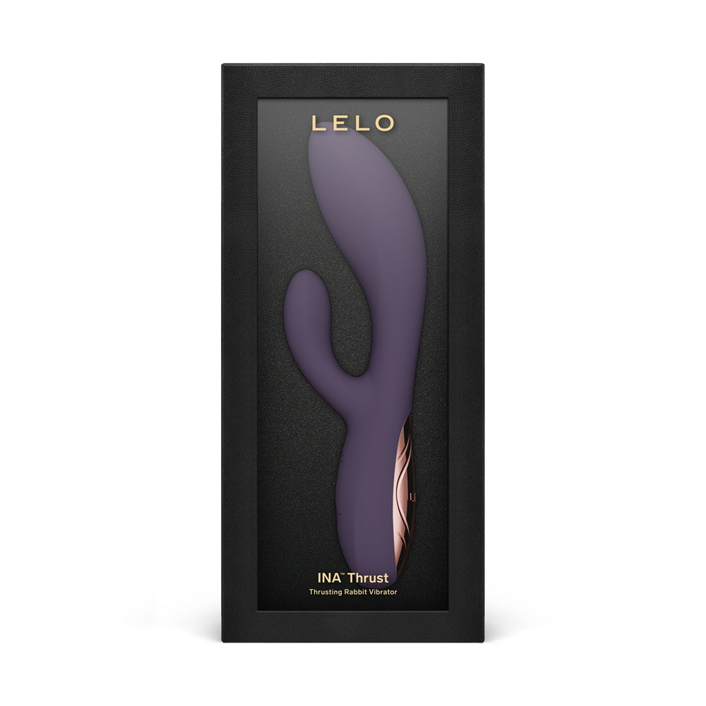 Ina Thrust Thrusting Rabbit Vibrator Purple Twilight