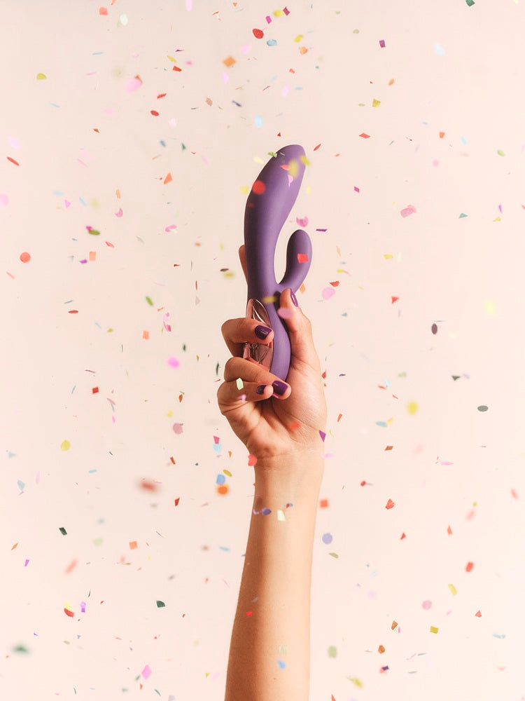 Ina Thrust Thrusting Rabbit Vibrator Purple Twilight
