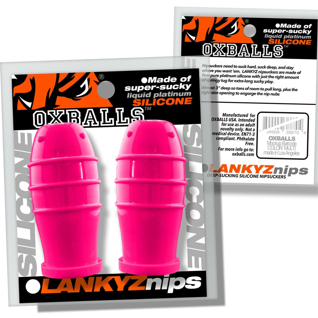 Oxballs Lankyz Silicone Nipsuckers Pink