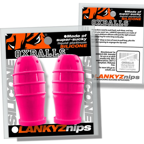 Oxballs Lankyz Silicone Nipsuckers Pink