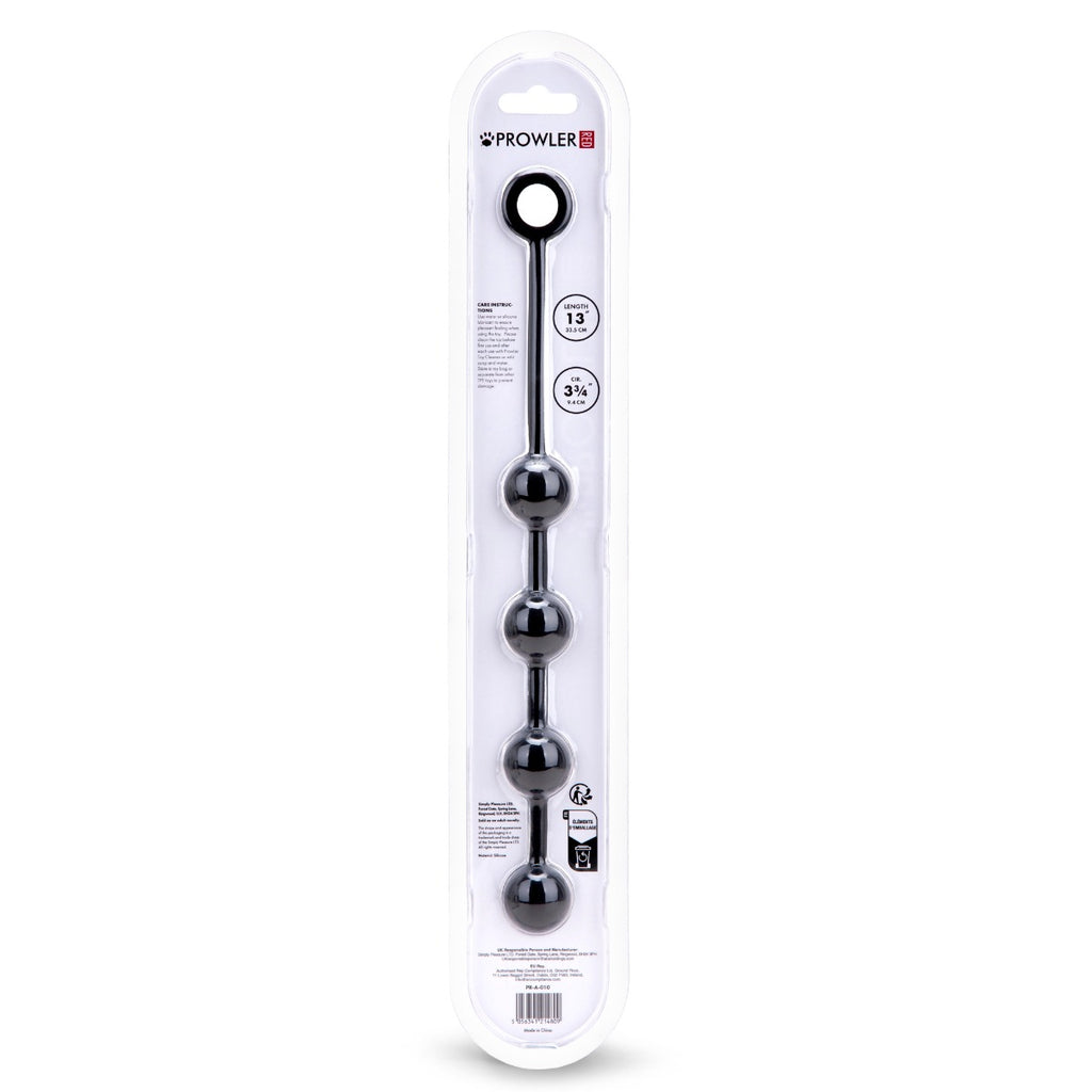 Prowler RED Silicone Anal Beads