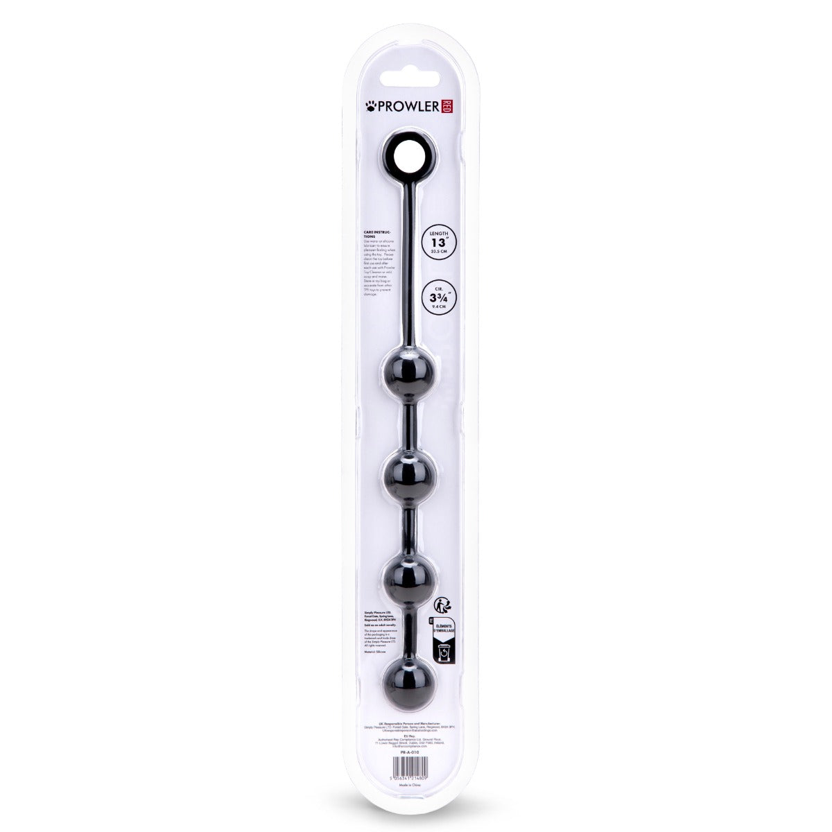 Prowler RED Silicone Anal Beads