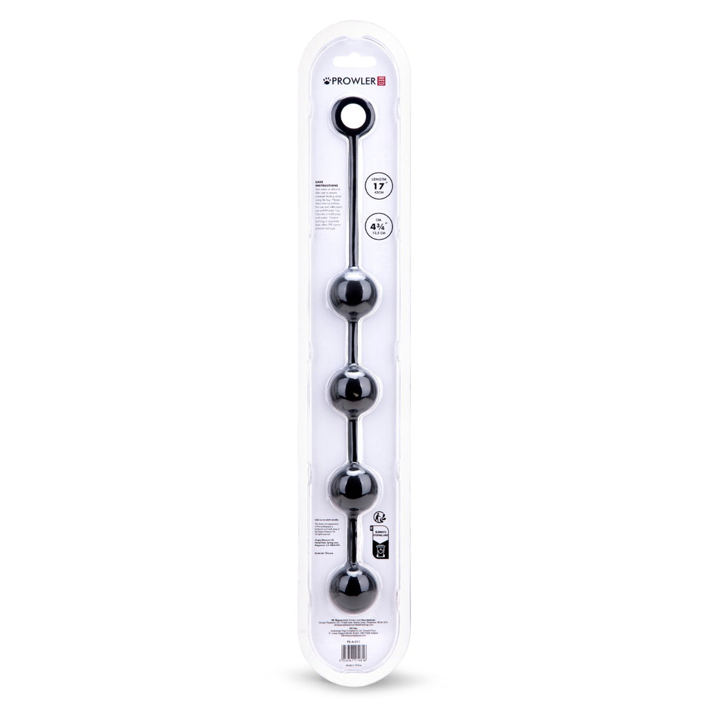 Prowler RED Silicone Anal Beads