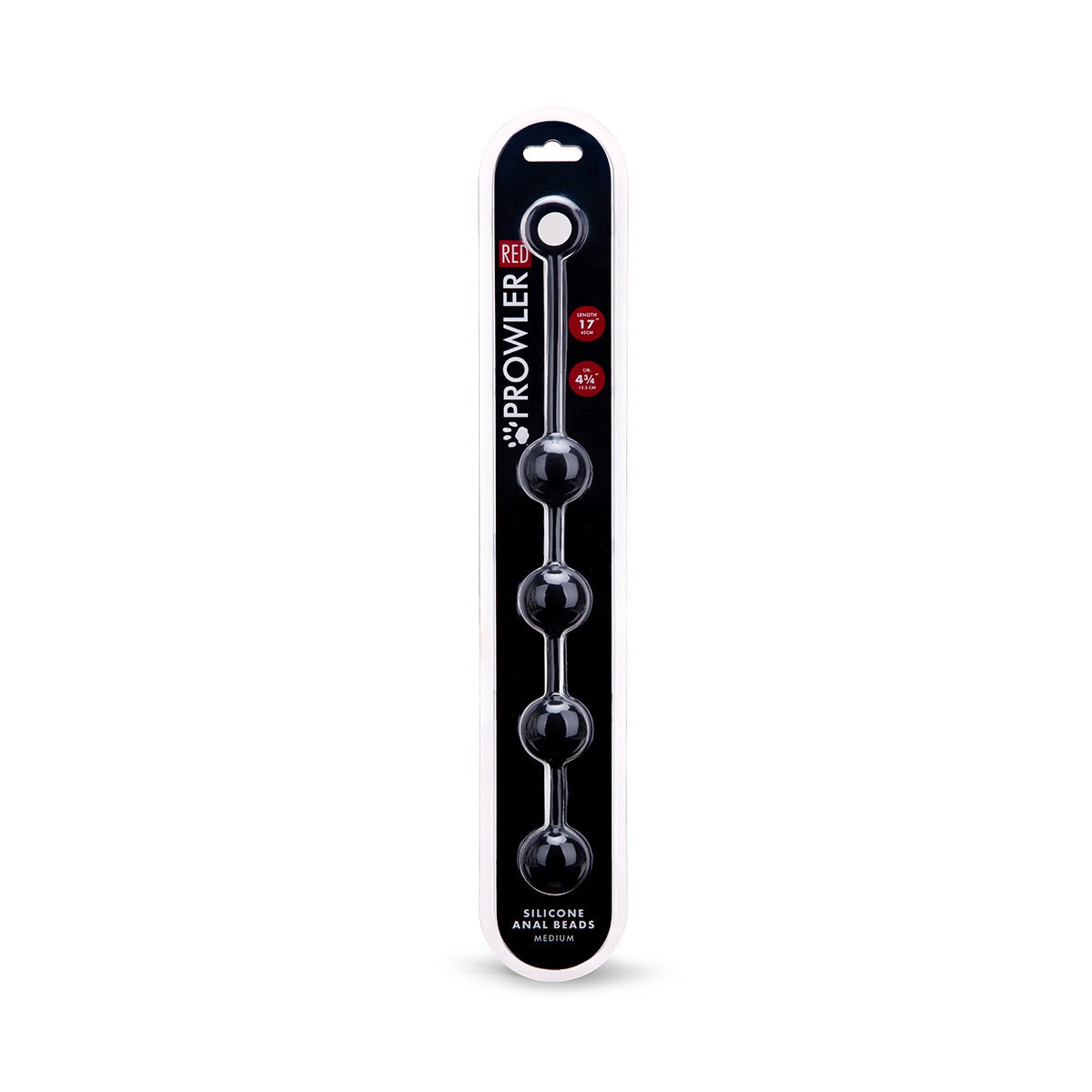 Prowler RED Silicone Anal Beads