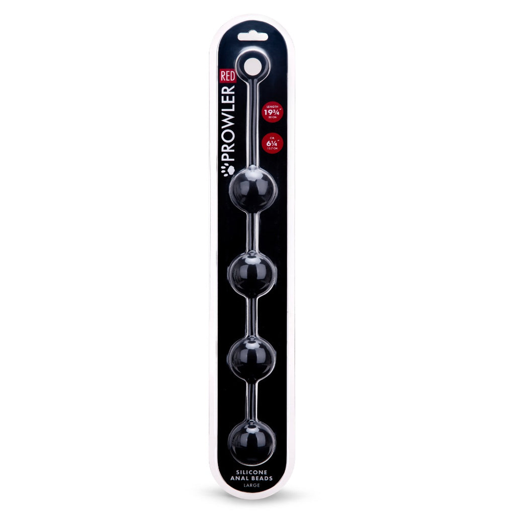 Prowler RED Silicone Anal Beads
