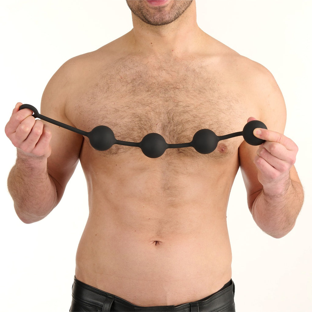 Prowler RED Silicone Anal Beads