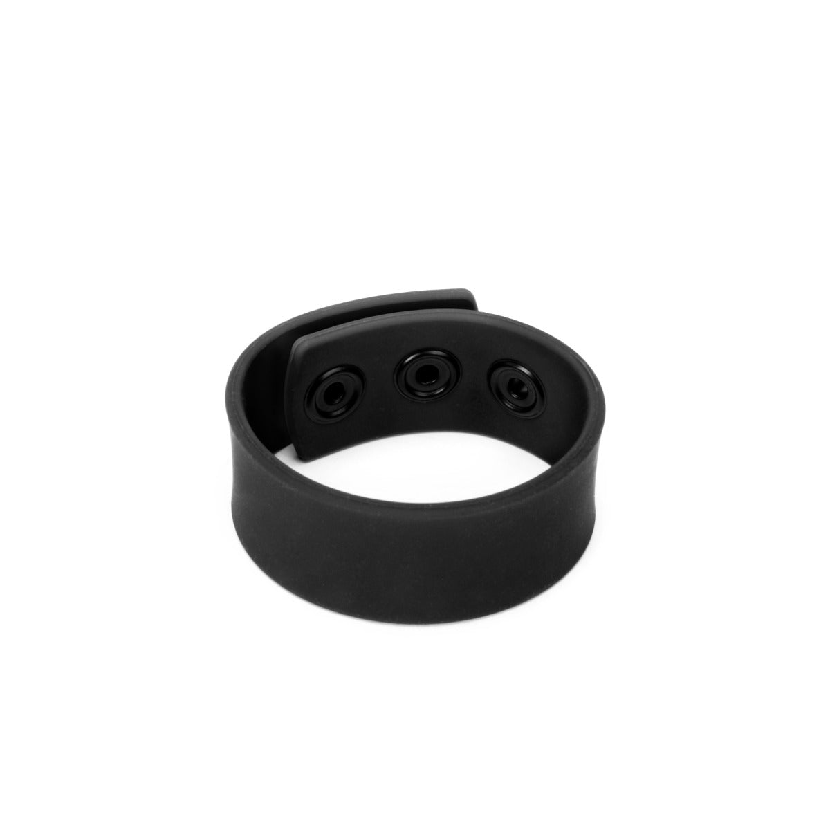Prowler RED Black Silicone Cock Strap