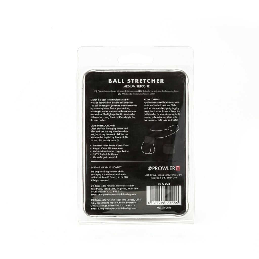 Prowler RED Medium Silicone Ball Stretcher