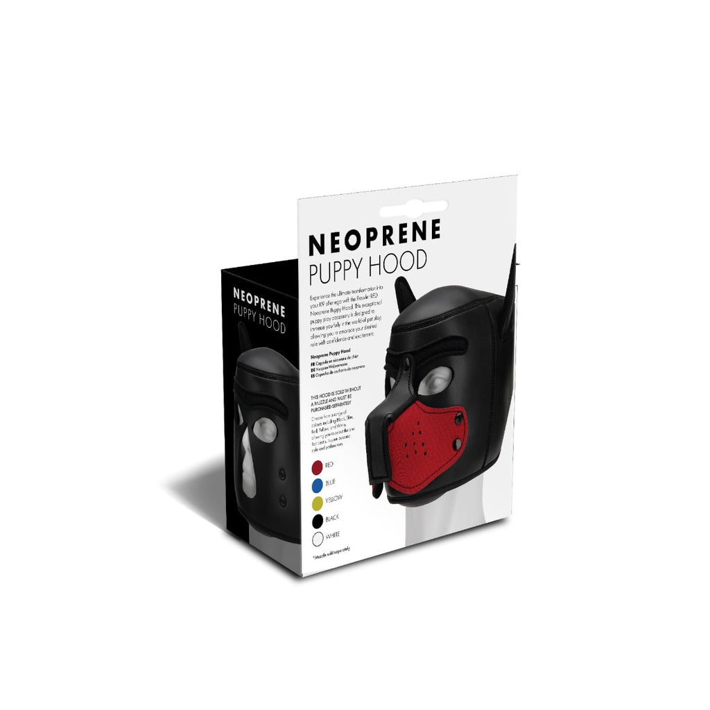 Prowler RED Neoprene Puppy Hood Black