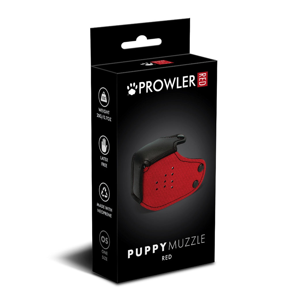 Prowler RED Puppy Muzzle Red