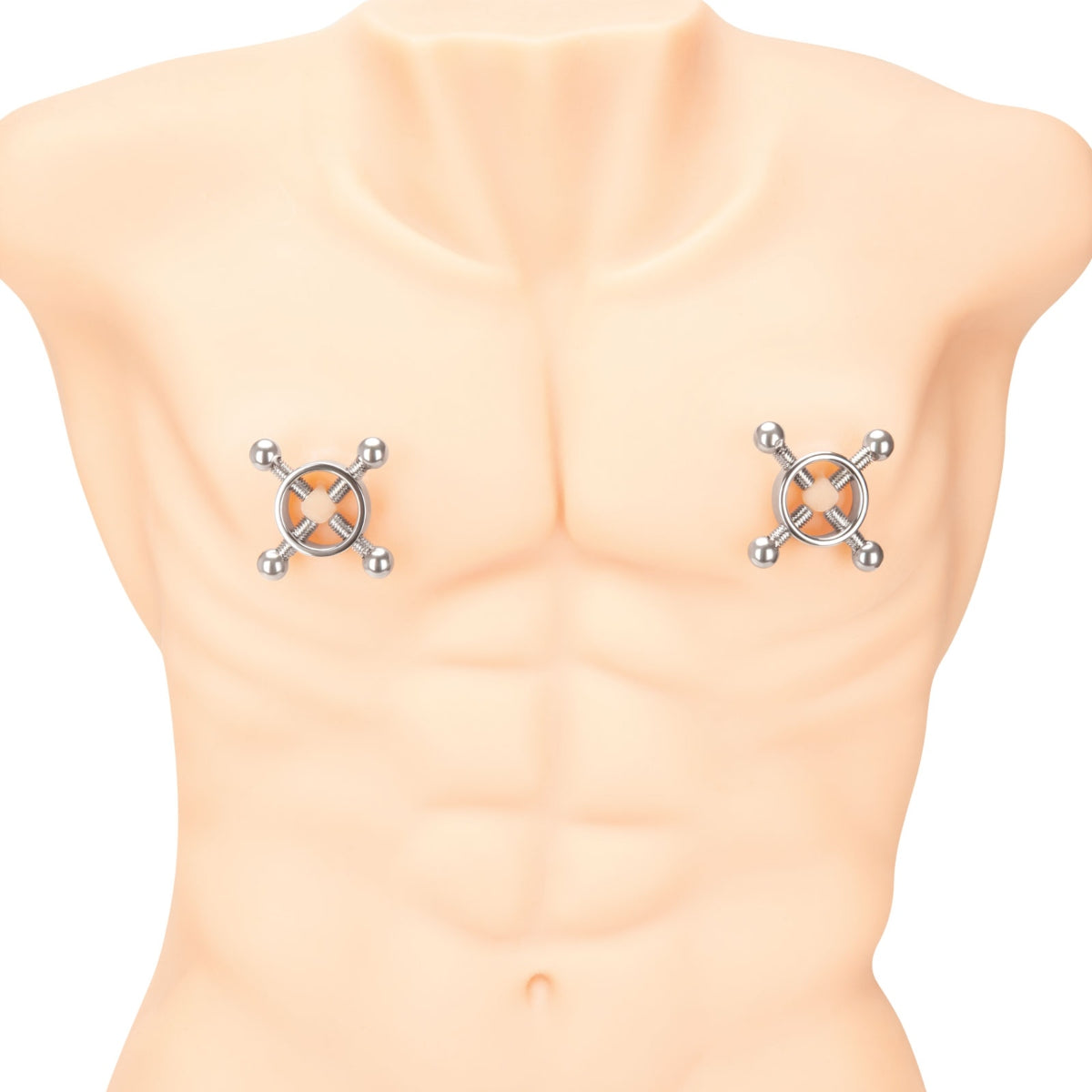 Prowler RED 4 Way Screw Nipple Clamp