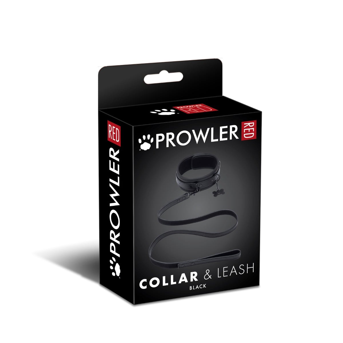 Prowler RED Collar and Leash