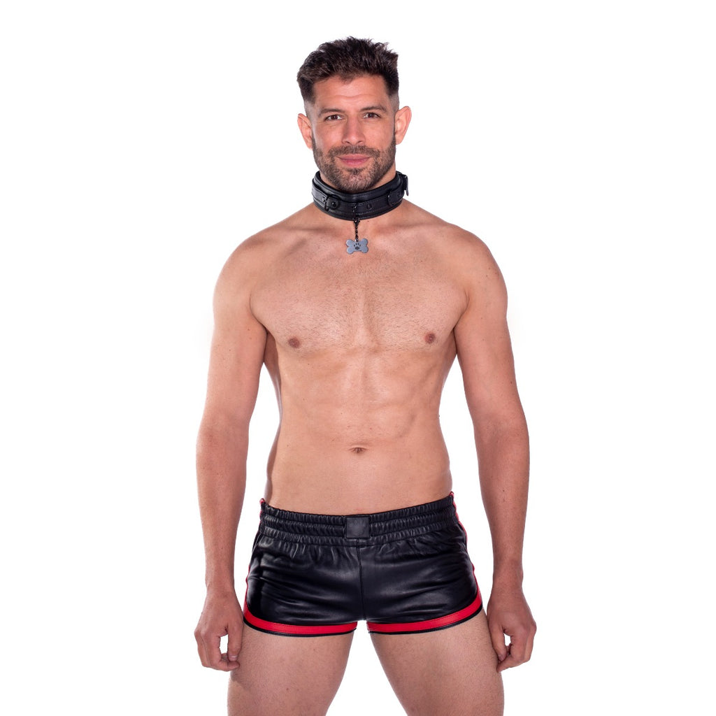 Prowler RED Collar and Leash