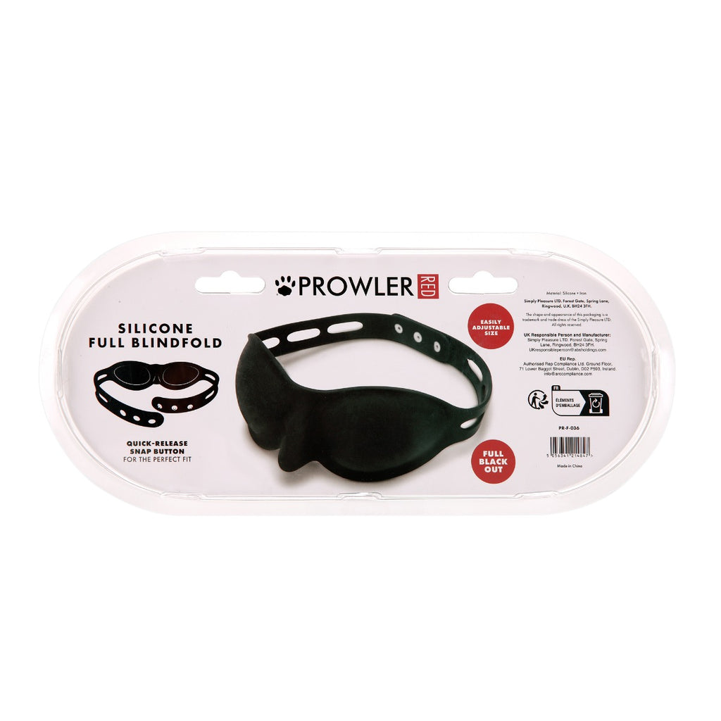 Prowler RED Silicone Full Blindfold